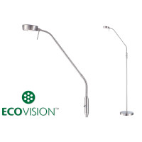 EcoVision LED podna svjetiljka 5W, 3000K - topla bijela, podesivo akrilno sjenilo